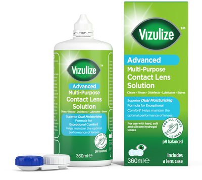 Vizulize Contact Lens Solution – All in One