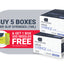 Econocare Combo: 5 x 1ml Syringes + FREE Box of 30G Needles