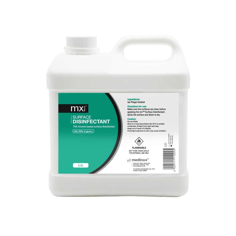 Mx Surface Disinfectant 2.5L 75%