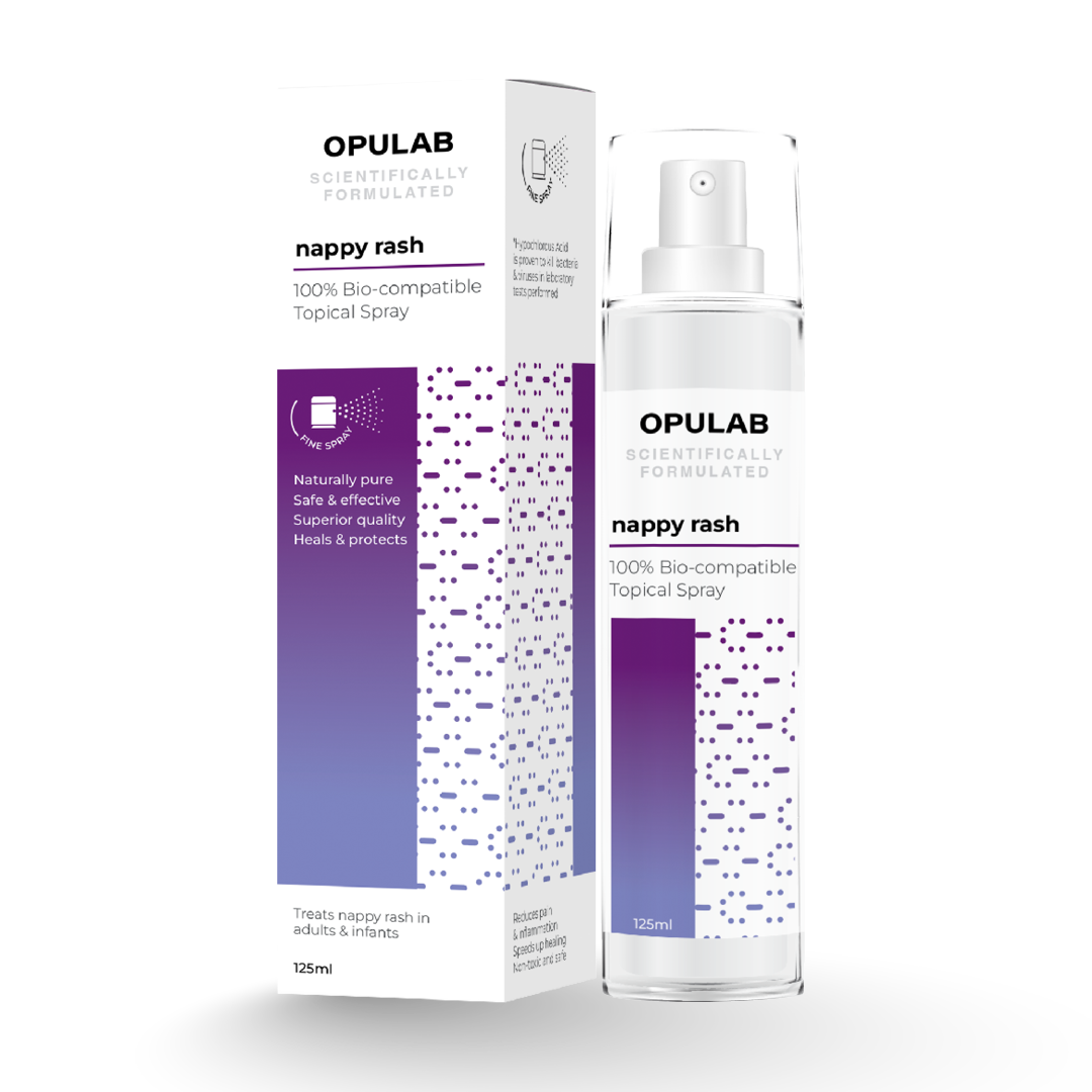 Opulab Nappy Rash Topical Spray (125ml)