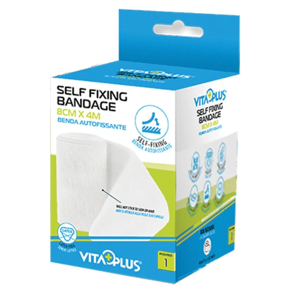 Vitaplus PBT Self Fixing bandage 8cm x 4m