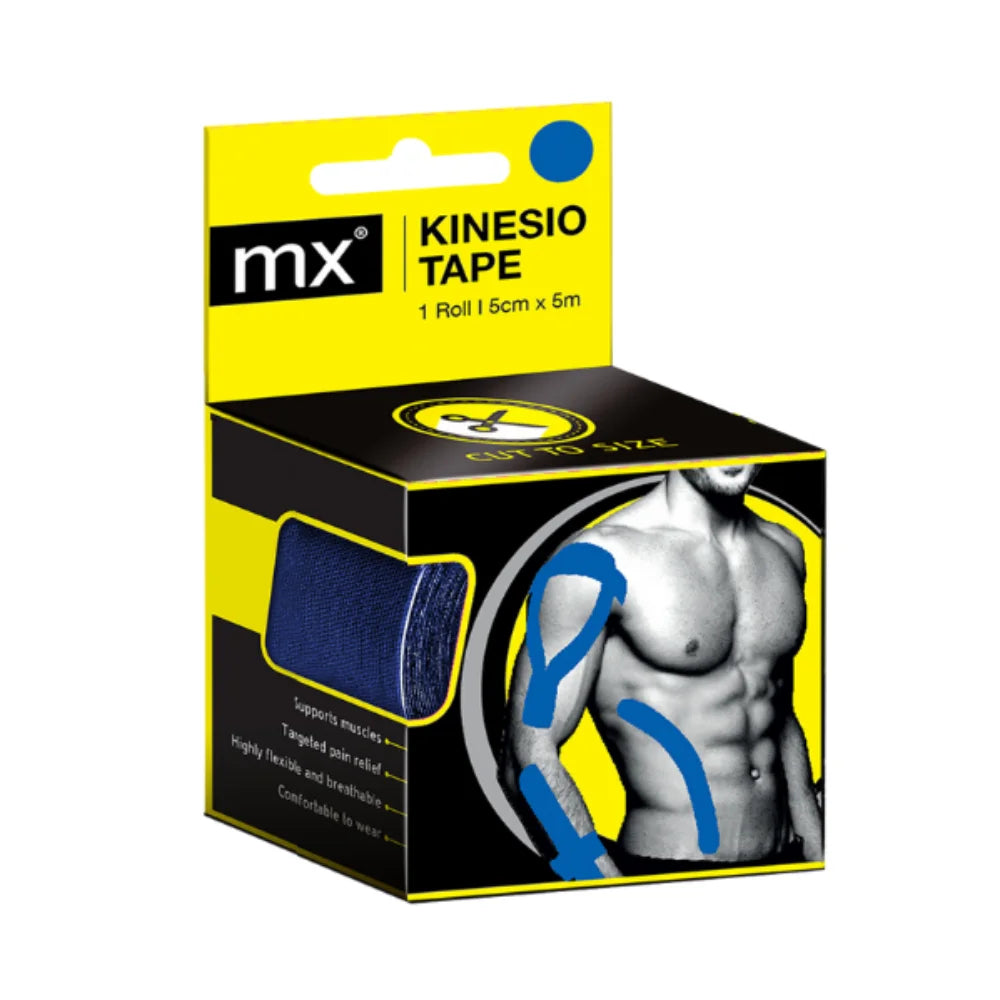 mx Kinesio Tape - Dark Blue 5cm x 5m