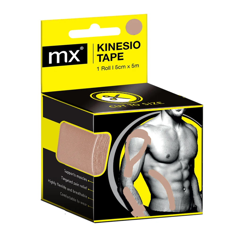 mx Kinesio Tape - Nude 5cm x 5cm