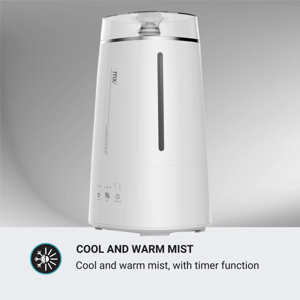 Mx Humidifier Ultrasonic Cool & Warm Mist – MzansiMed