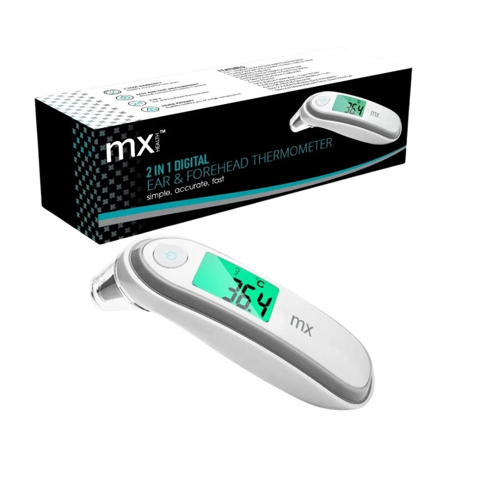 mx 2 in 1 Ear & Forehead Thermometer-Image1