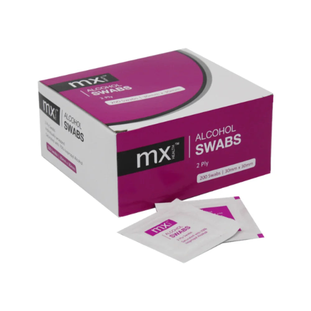 mx Alcohol Swabs - 2Ply-Image 1