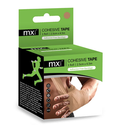 mx Cohesive Tape Beige 2.5cm x 4.5m