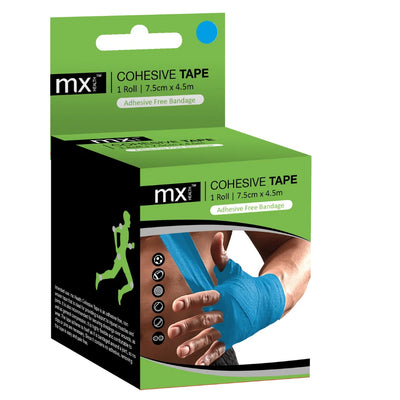 mx Cohesive Tape Blue 5cm x 4.5m