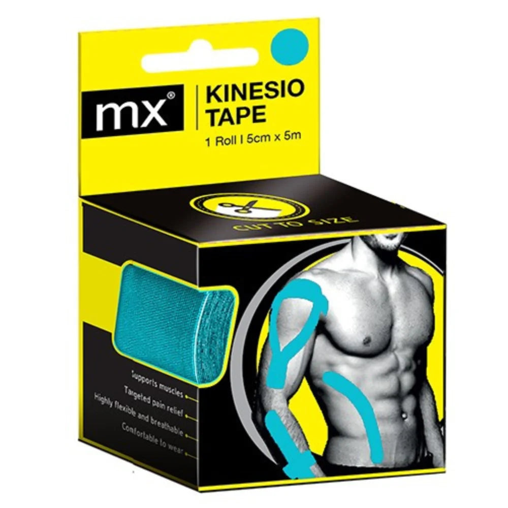 mx Kinesio Tape - Aqua 5cm x 5m