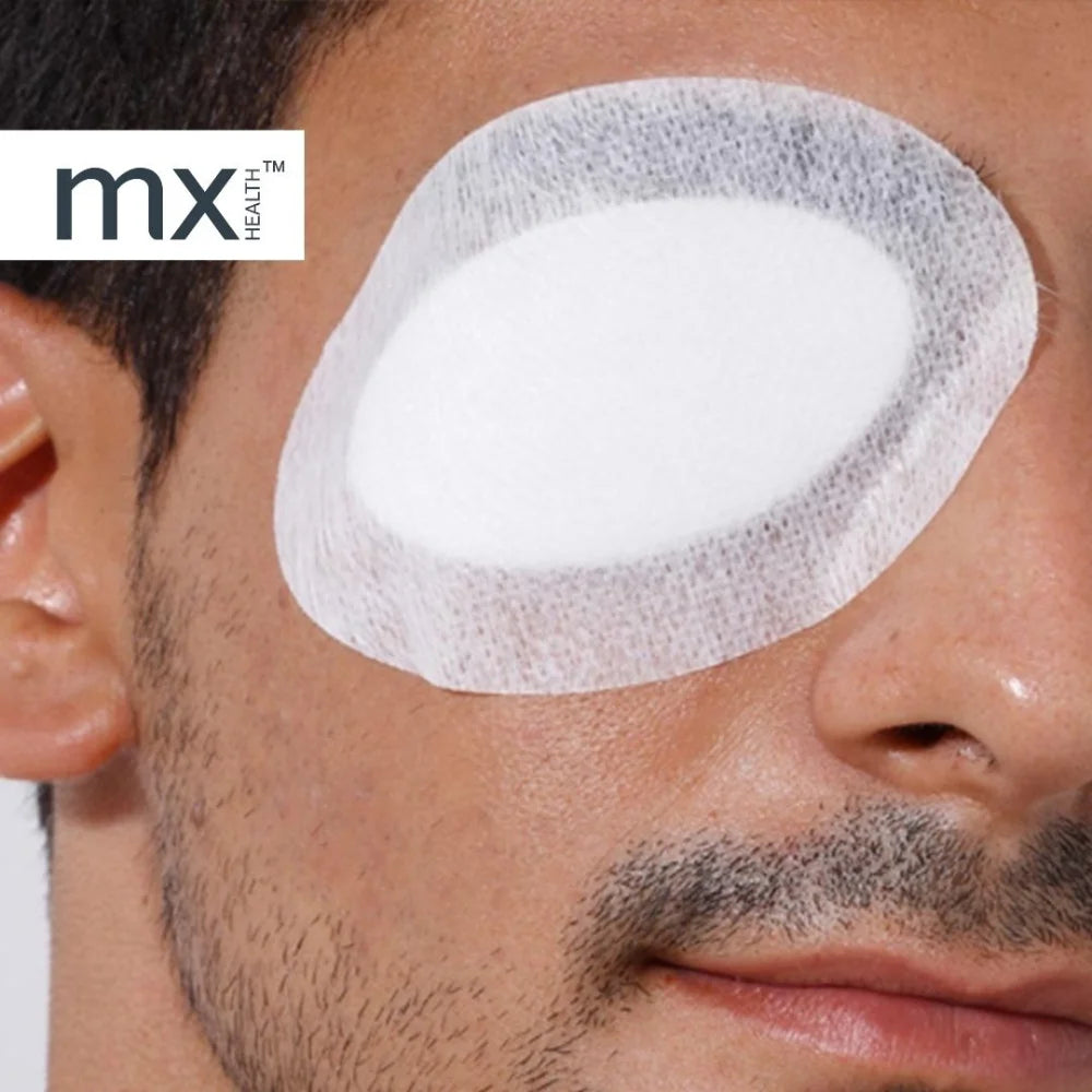 mx Sterile Eye Pads Adhesive 6x8cm (50's)_Image 2